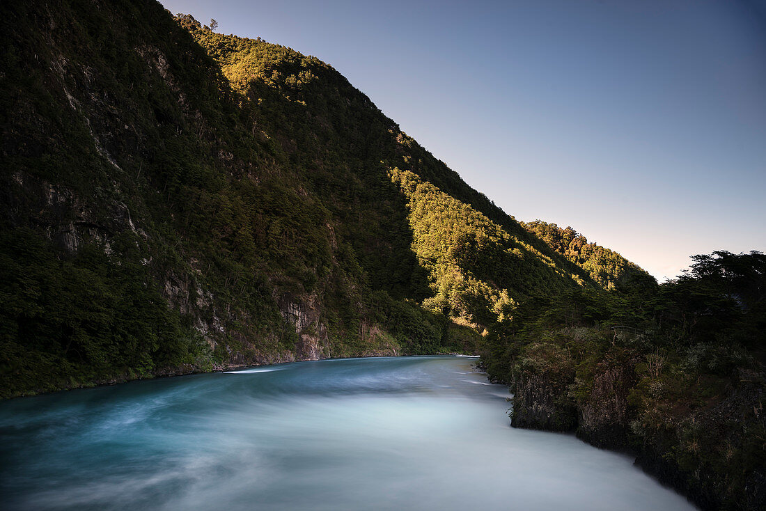 Rio Petrohue, Region de los Lagos, Chile, Südamerika