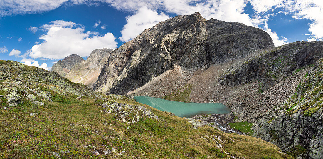 Fronsee in the Gradental in the Hohe Tauern National Park, Austria