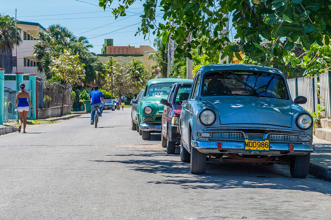 Vintage car, Varadero, Cuba