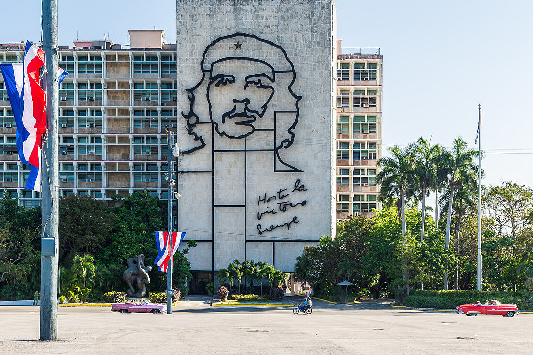 Am Platz der Revolution, Havana, Kuba