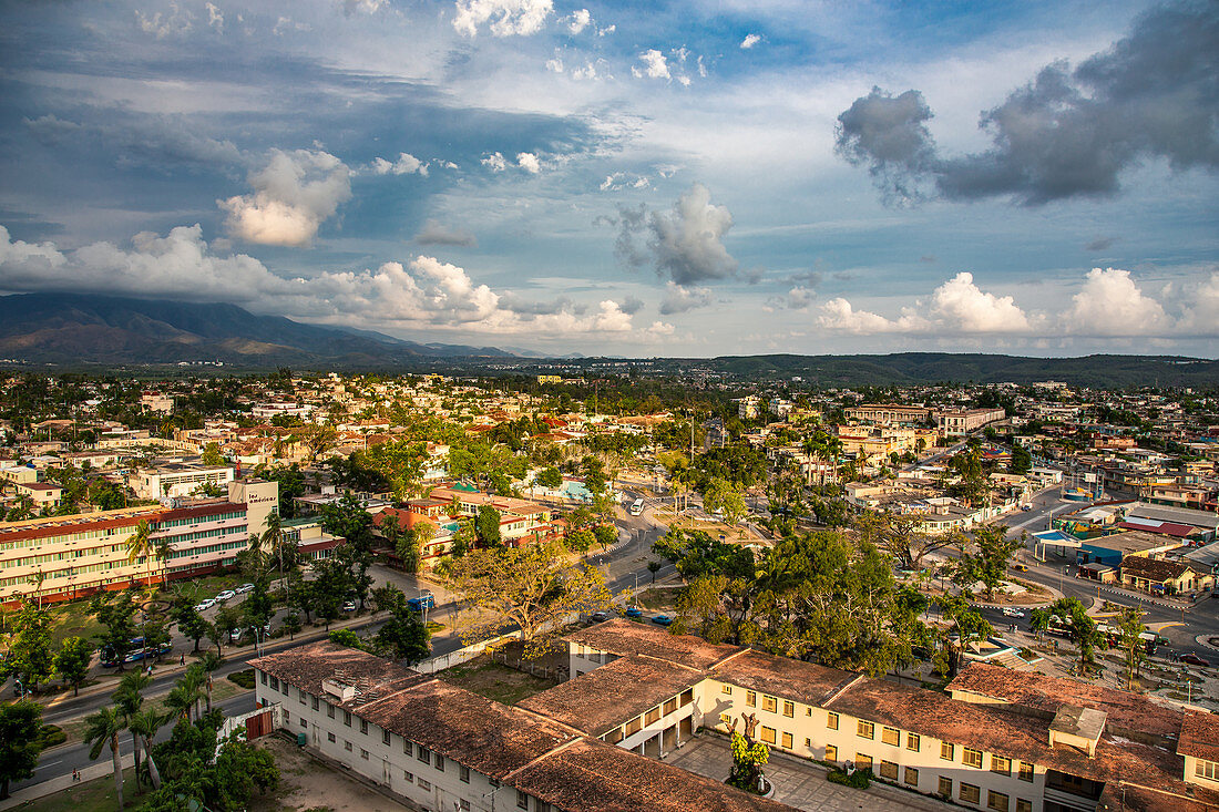 Santiago de Cuba skyline, Cuba