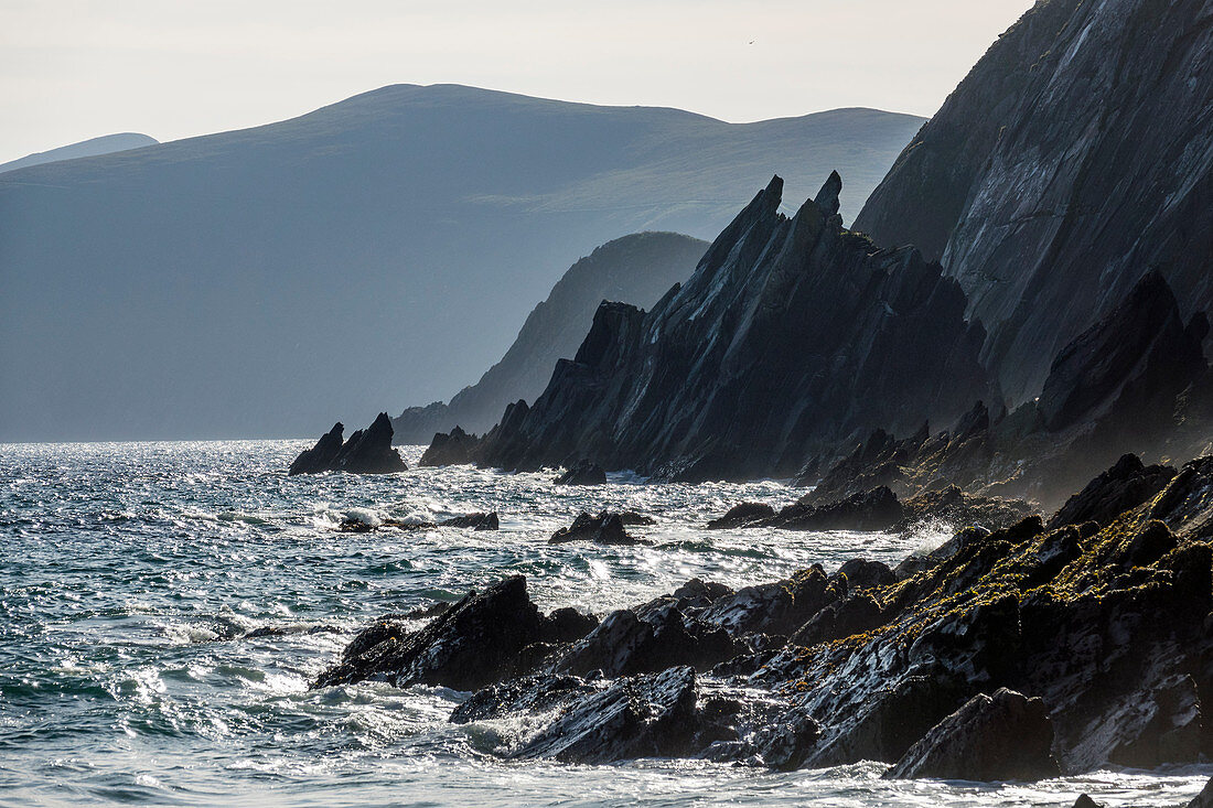 Coumeenoole Bay on the Dingle Peninsula, County Kerry, Ireland