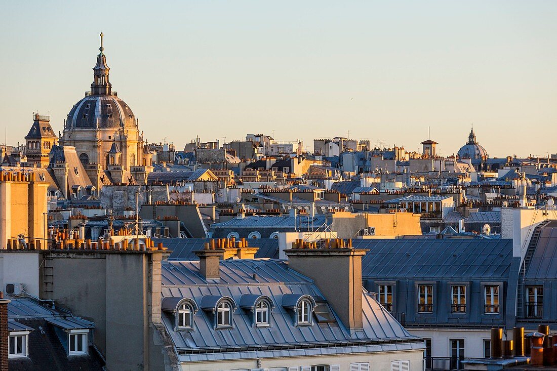 Frankreich, Paris, Panoramablick über die Zinkdächern