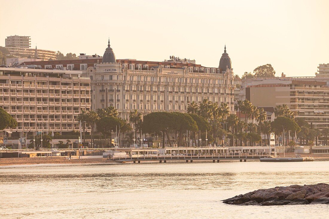 Frankreich, Alpes-Maritimes, Cannes, der Palast Carlton am Boulevard de la Croisette