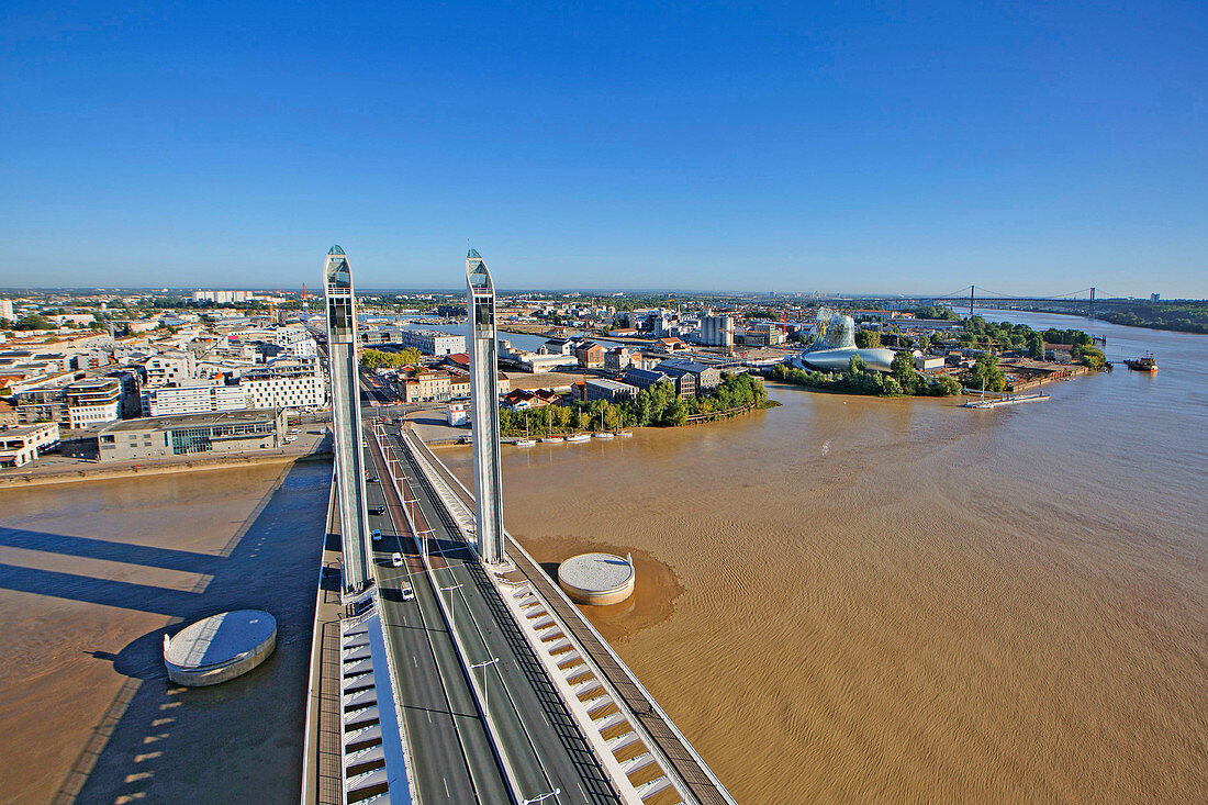 Frankreich, Gironde, Bordeaux, UNESCO-Weltkulturerbegebiet, Gesamtansicht