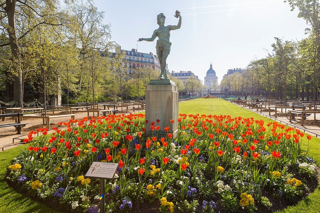 France, Paris, the garden of Luxembourg