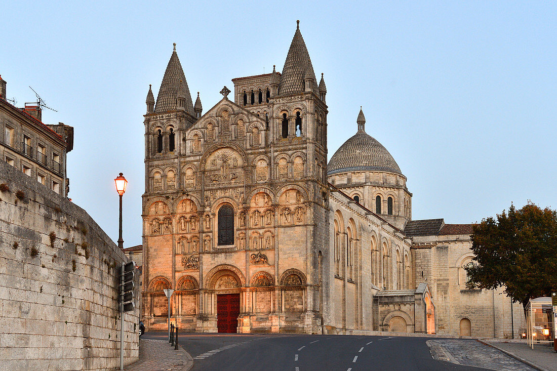 France, Charente, Angouleme, St Pierre cathedral