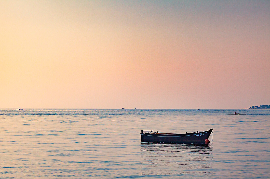 Abendstimmung in Porec, Istrien, Kroatien