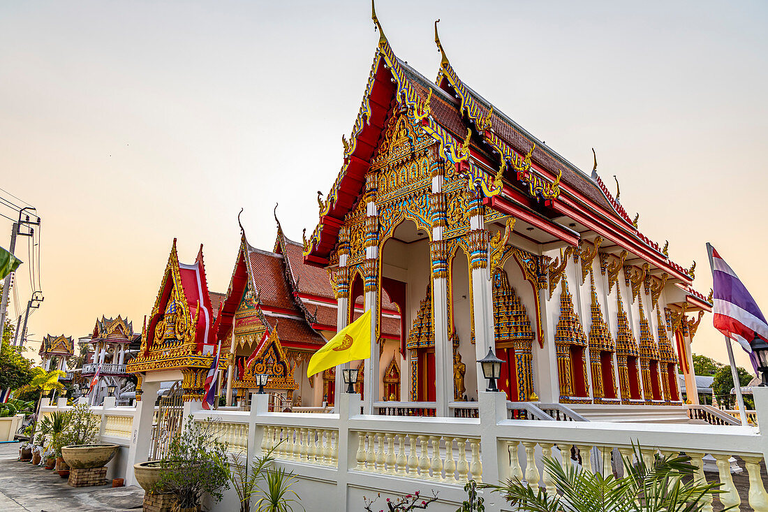 Wat Sala Kun - Tempel auf Koh Kret, Bangkok, Thailand