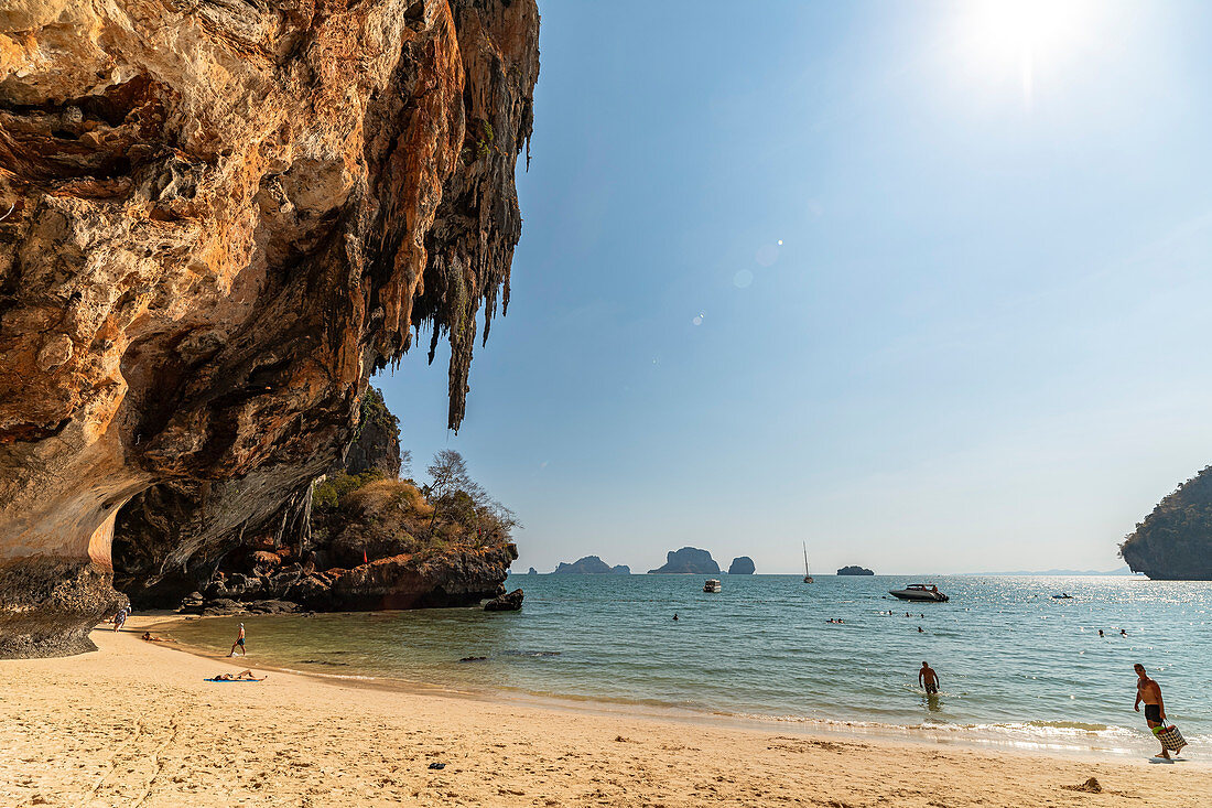 Phra Nang Beach - Strand im Süden der Railay Halbinsel, Krabi Region, Thailand