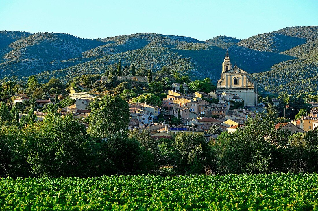 France, Vaucluse, Bedoin, St. Peter's Church (18th)