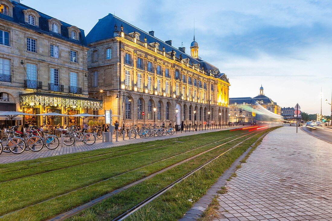 Frankreich, Gironde, Bordeaux, UNESCO-Weltkulturerbegebiet, Stadtviertel Saint-Pierre, Kai Douane