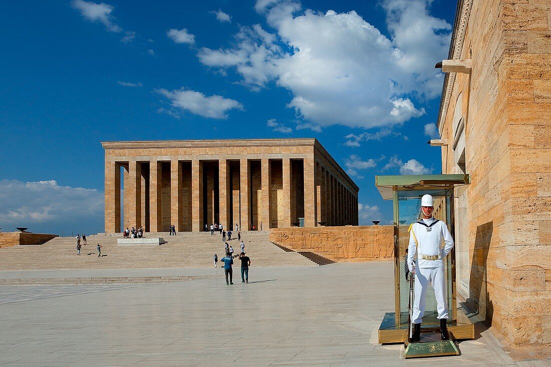 Turkey, Ankara, Anitkabir, Ataturk's Mausoleum