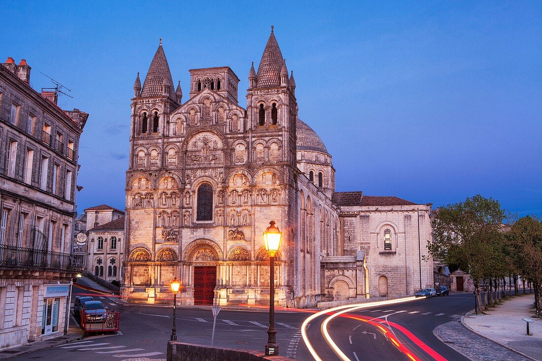 France, Charente, Angouleme, St Pierre cathedral