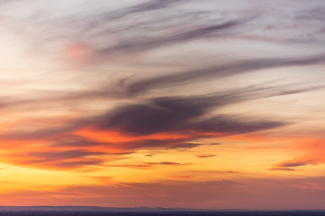 Sky at sunset