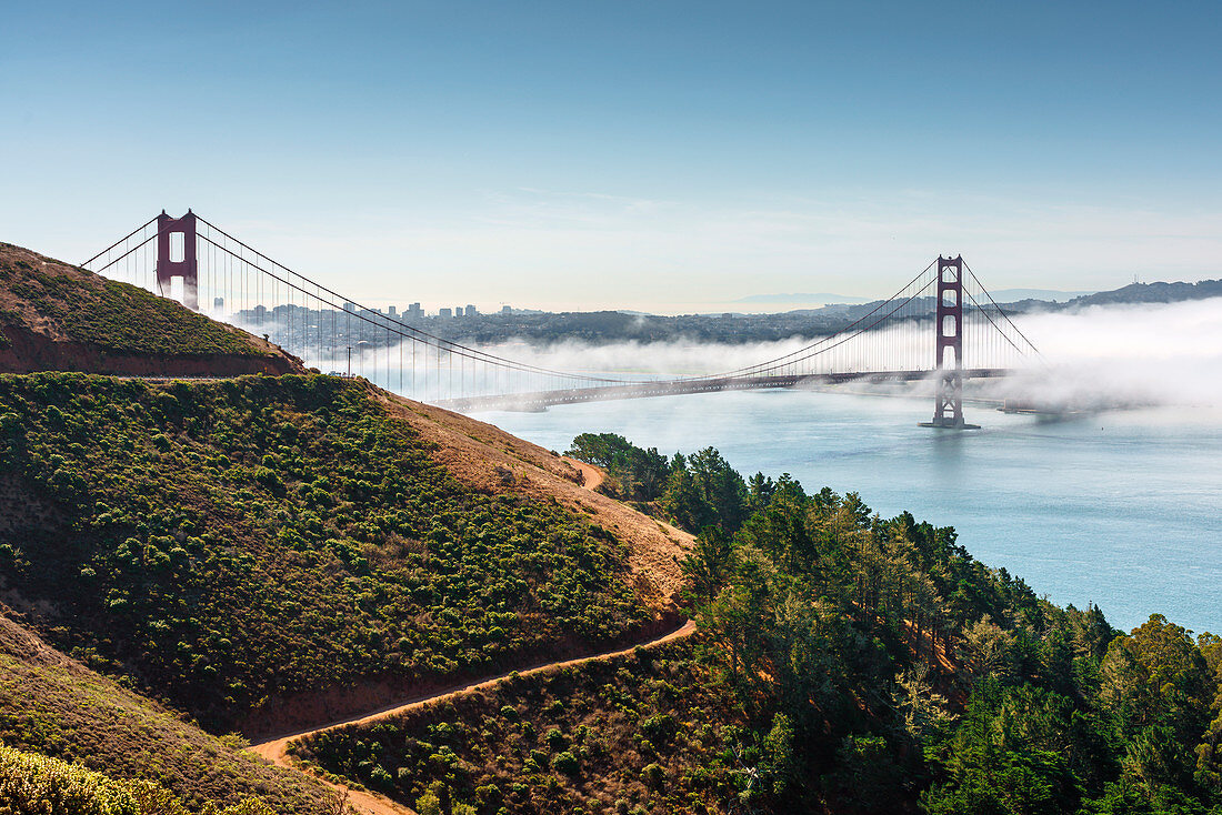 Golden Gate Bridge , San Francisco, California, USA