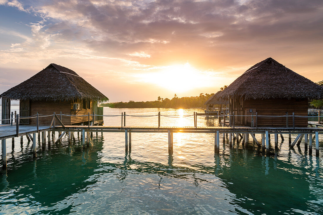 Azul Paradise resort, Bastimentos island, Bocas del Toro province, Panama, Central America