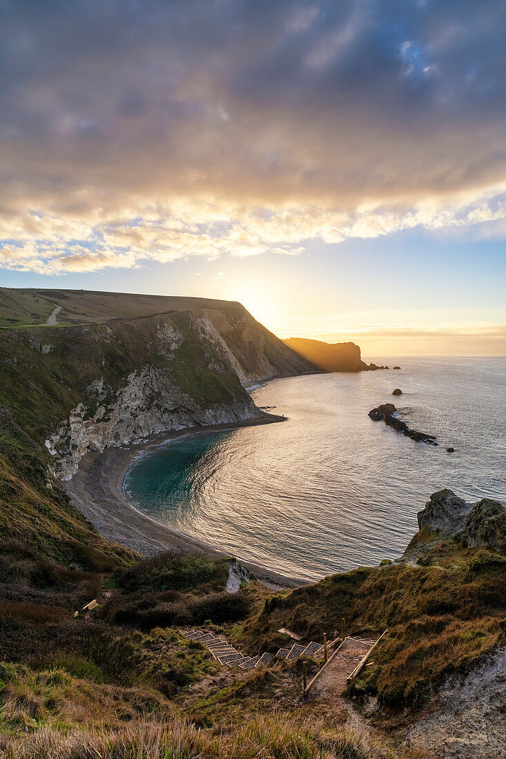 Man O'War beach, Jurassic coast, Dorset, England, UK