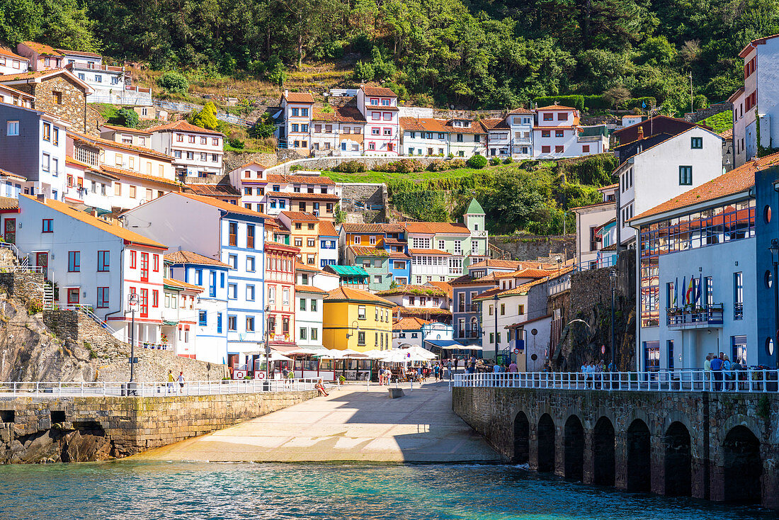 Cudillero, Asturien, Spanien