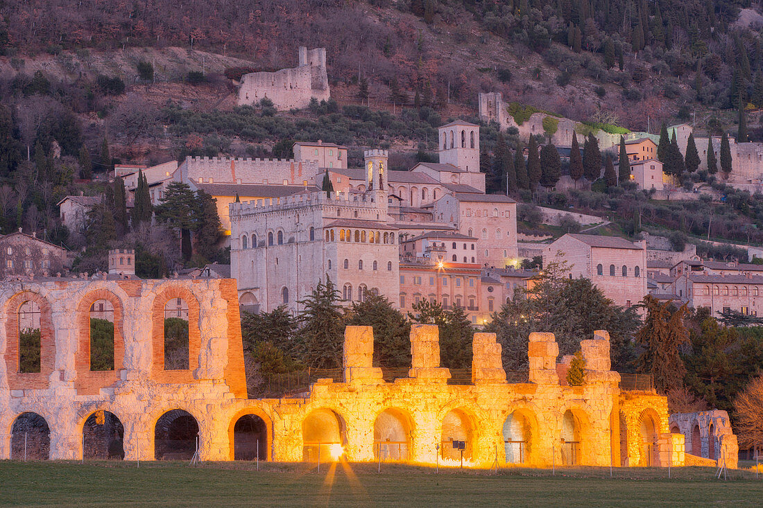 Europa, Italien, Umbrien, Perugia, Gubbio