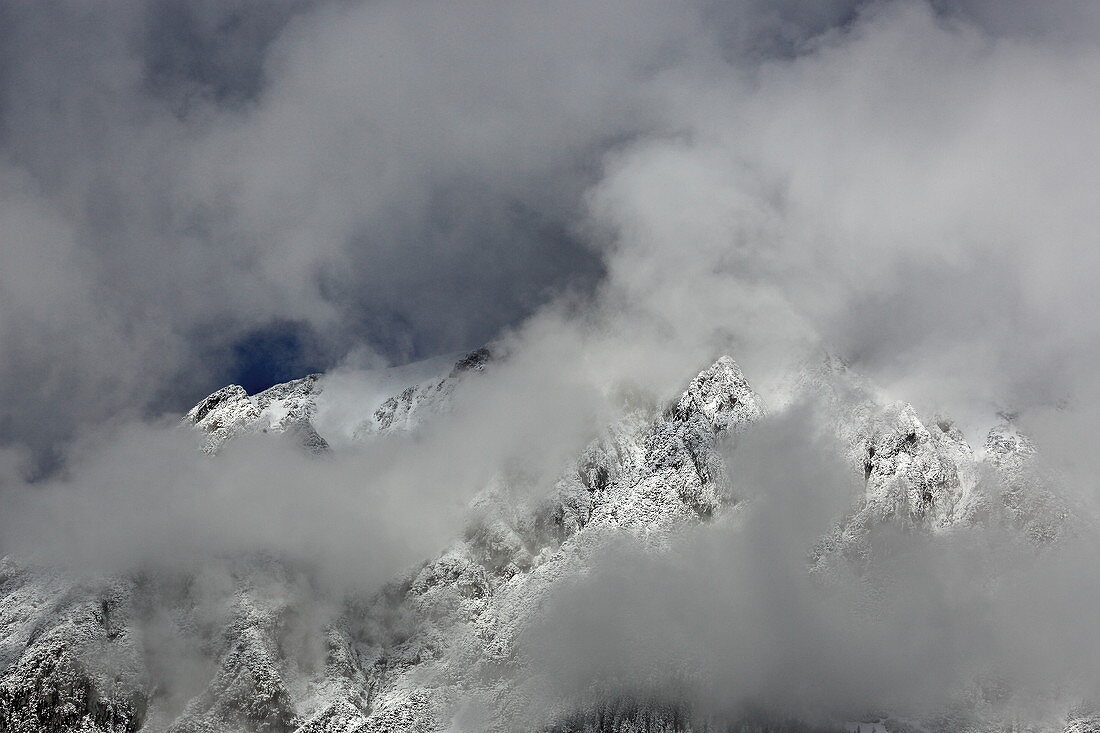 The mountain Wanneck is part of the Mieminger chain, Tyrol