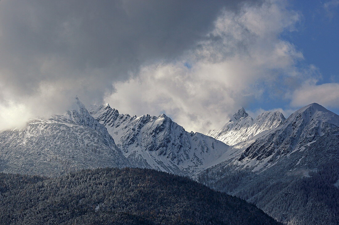 Rauchberg and Heiterwand and Schlierkopf, Mieminger chain, Tyrol