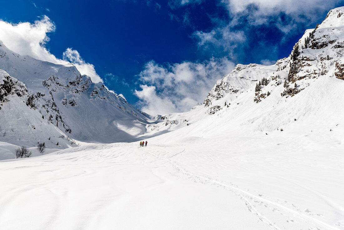 Skitour gehen Pflerschtal, Südtirol, Italien