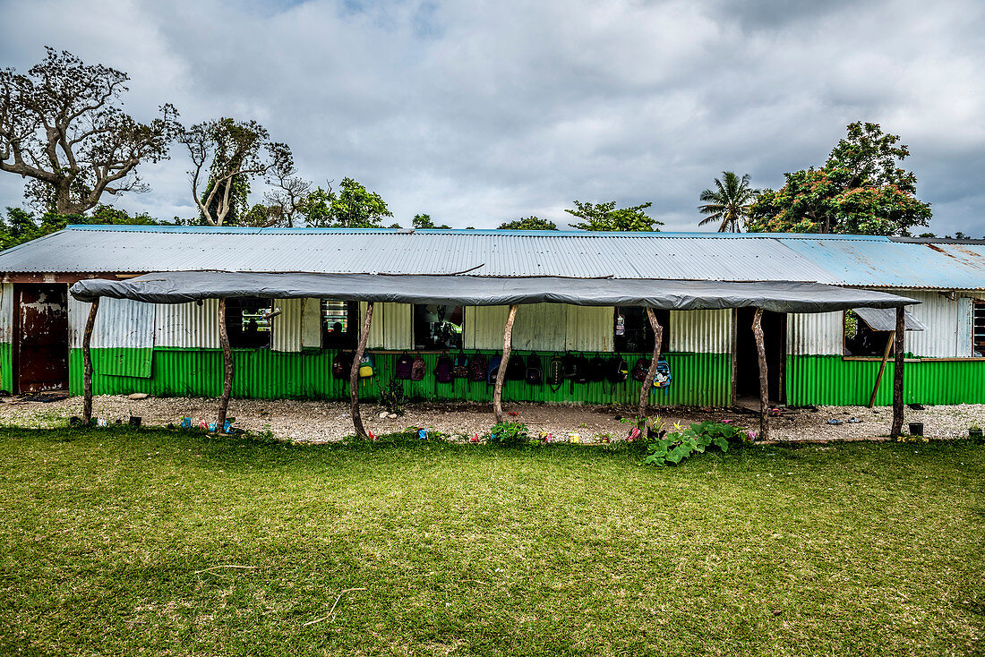 Schule auf Efate, Vanuatu, Südsee, Ozeanien