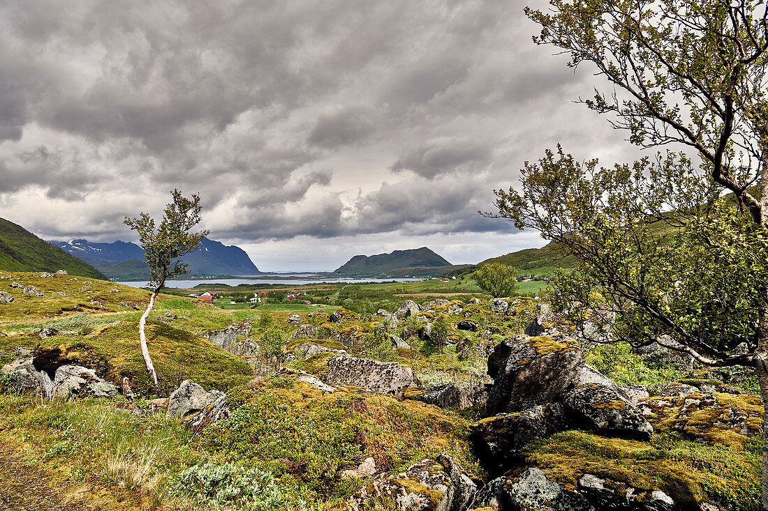 Hike in Lofoten, Norway, Europe