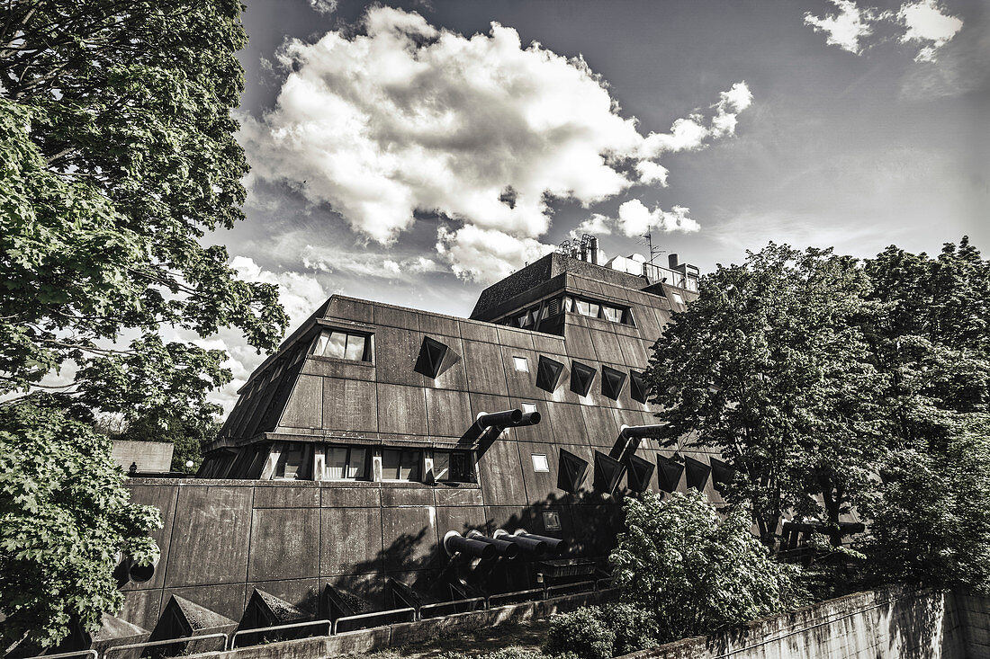 Berlin Steglitz Krahmerstraße, "Mäusebunker", zentrales Tierversuchslabor, FU-Berlin, Berlin, Deutschland