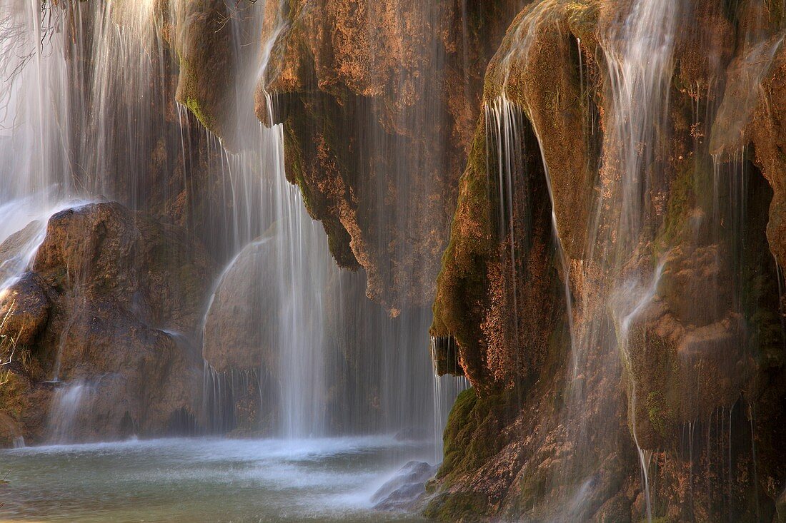 Cuervo river birth. Natural park Sierra Cuenca.