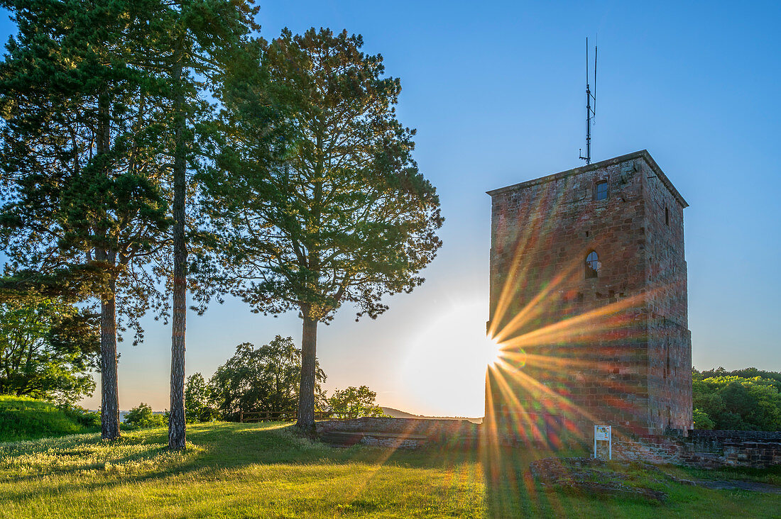 Burg Siersberg, Rehlingen-Siersburg, Saarland, Deutschland