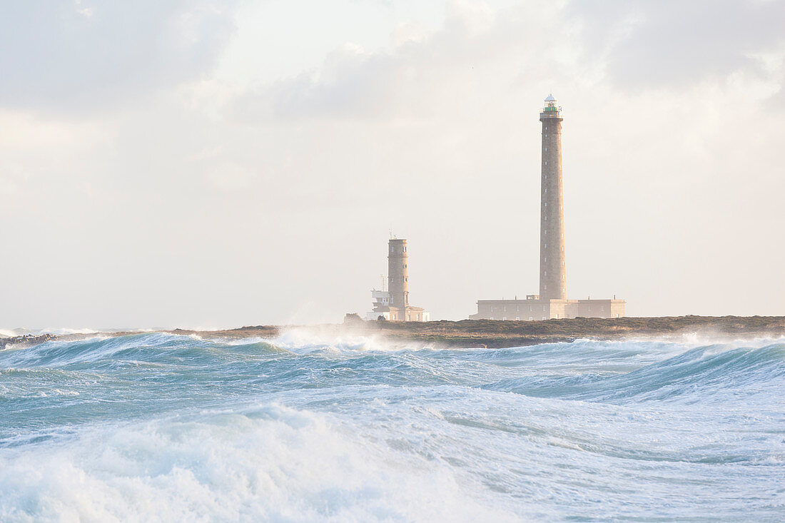 The Phare de Gatteville lighthouse stands at Pointe de Barfleur and is a Monuments historiques (listed building). It is one of the tallest lighthouses in the world.