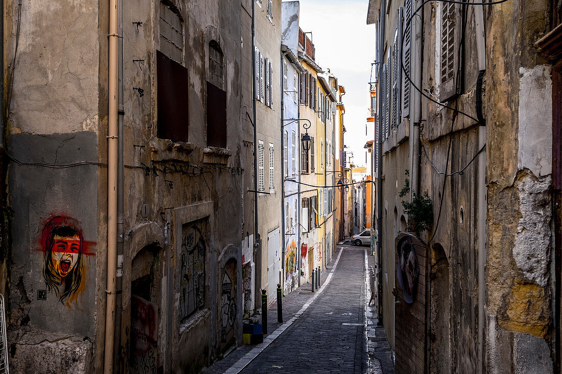 Le Panier neighborhood in Marseille France Europe