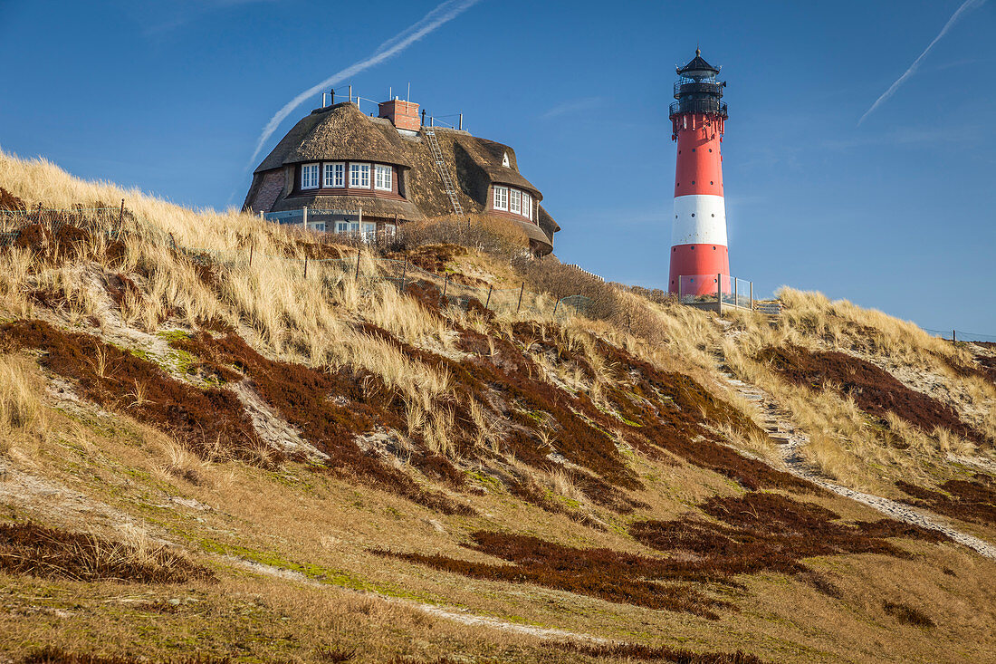 Leuchtturm Hörnum, Sylt, Schleswig-Holstein, Deutschland