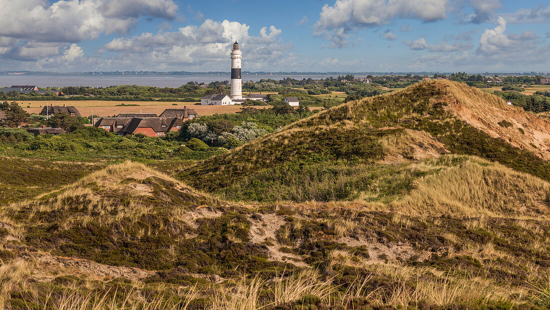 Leuchtturm Langer Christian in Kampen, Sylt, Schleswig-Holstein, Deutschland