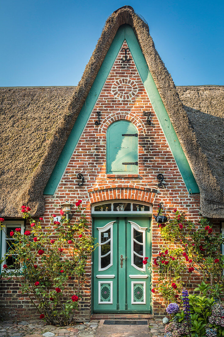 Historic farm in Keitum, Sylt, Schleswig-Holstein, Germany