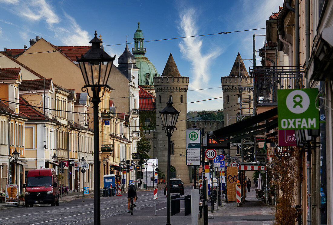 Nauener Tor, Rathaus, Potsdam, Land Brandenburg, Deutschland