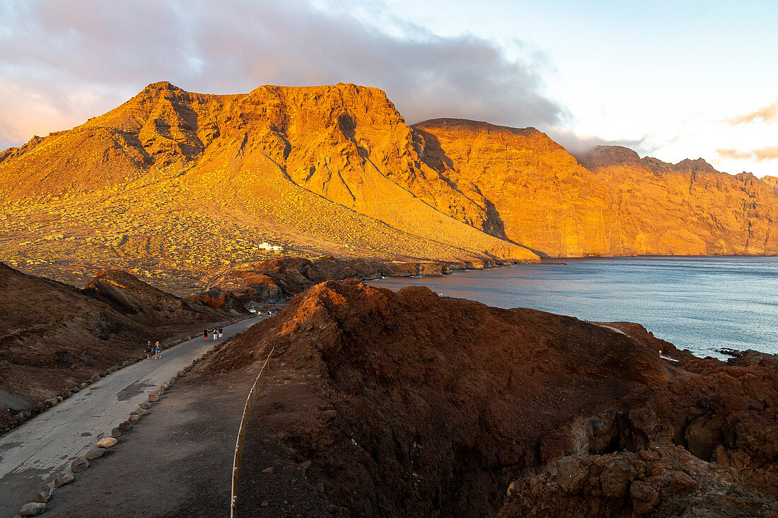 &quot;Punta del Teno&quot; at sunset - westernmost point of Tenerife, Spain