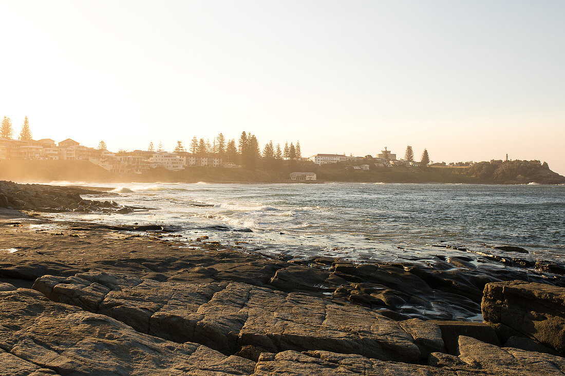 Main Beach in Yamba in New South Wales, Australia.