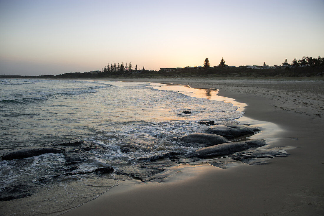 Pippi Beach in Yamba, New South Wales, Australien
