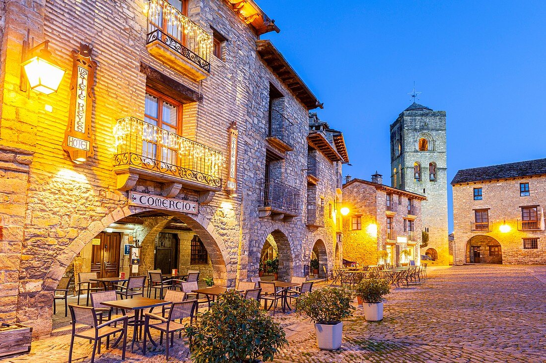 Ainsa village, Huesca, Spain