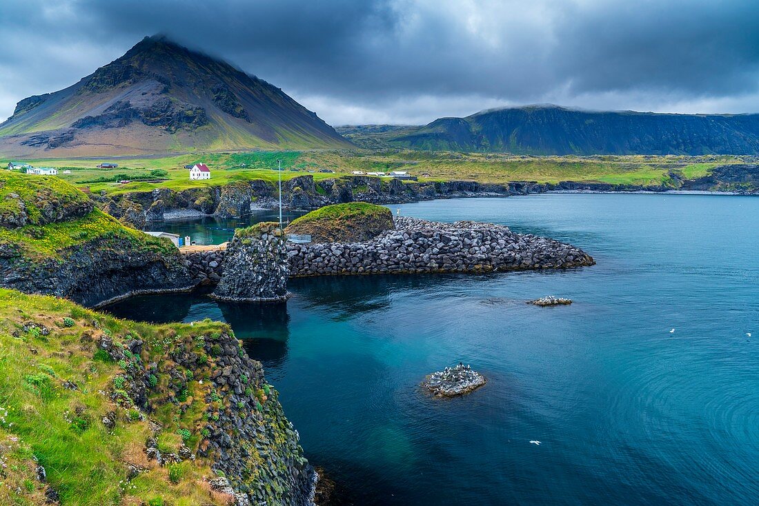 Port Arnarstapi, Arnarstapi, Halbinsel Snaefellsnes, Island