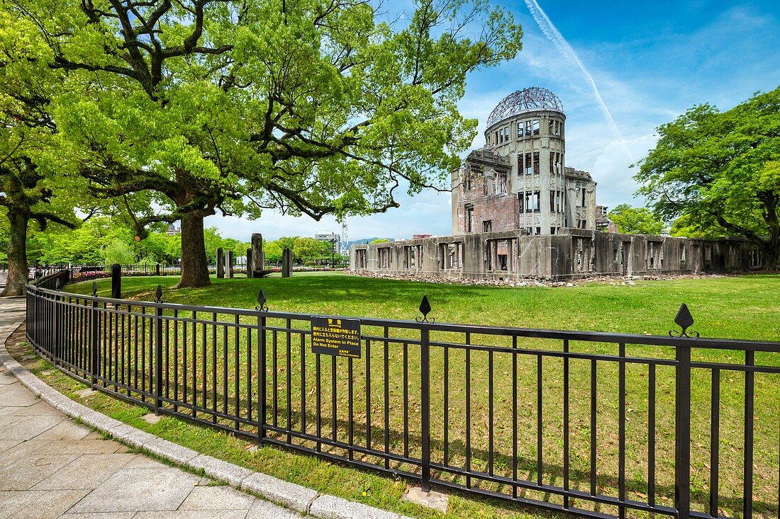 Hiroshima Japan. Hiroshima Peace Memorial (Genbaku Dome)