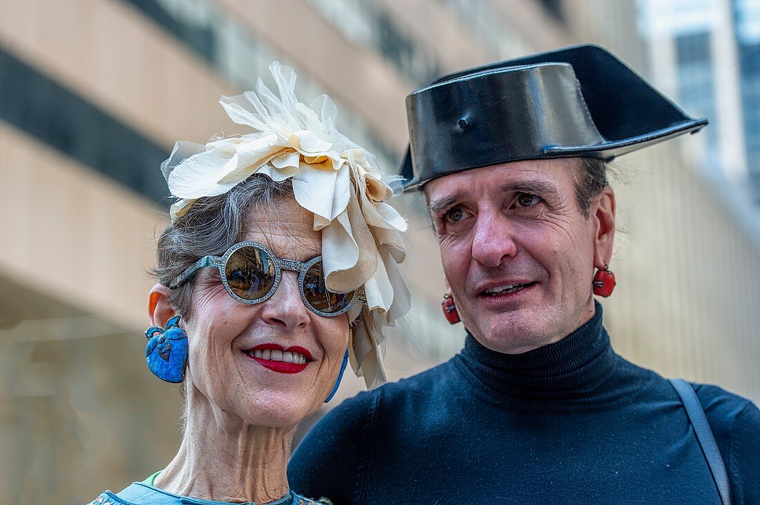 New York. Manhattan. Easter Parade at 5th Avenue