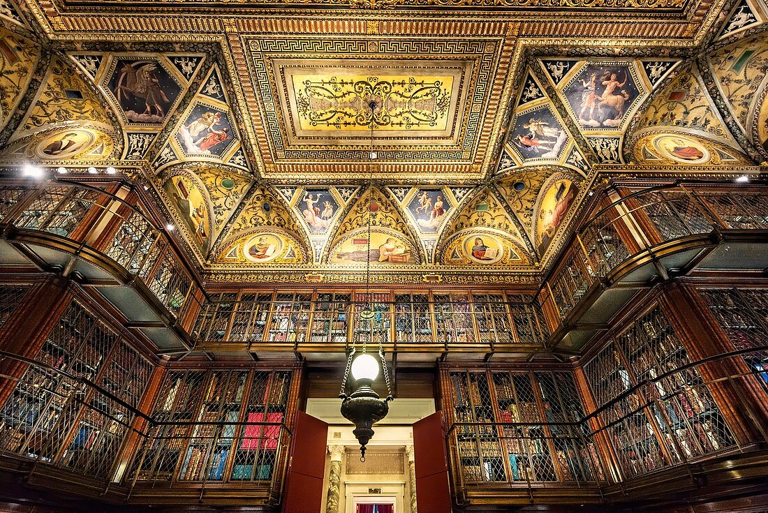 New York. Manhattan. Morgan Library