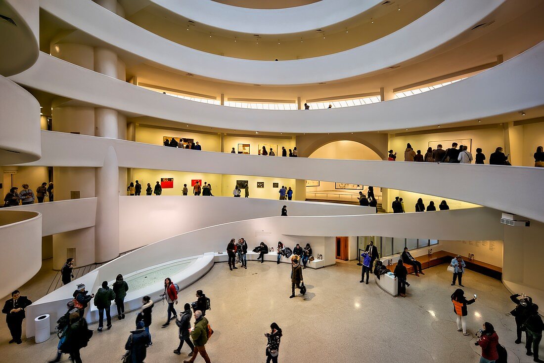 New York. Manhattan. Solomon Guggenheim Museum