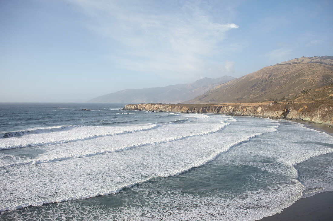 Strand von Big Sur, Kalifornien, USA.