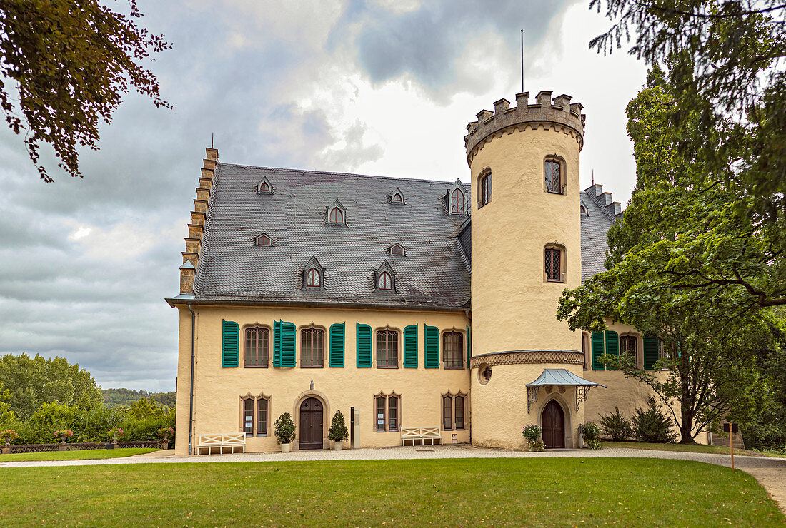 Rosenau Castle in Coburg, Bavaria, Germany