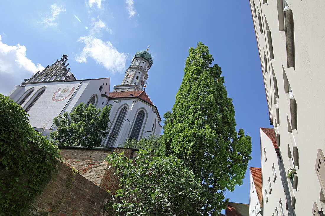 St. Ulrich-Kirche, Augsburg, Schwaben, Bayern, Deutschland